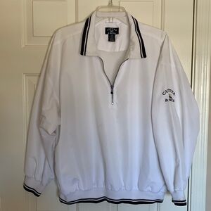 Cutter and buck white golf jacket L (14)